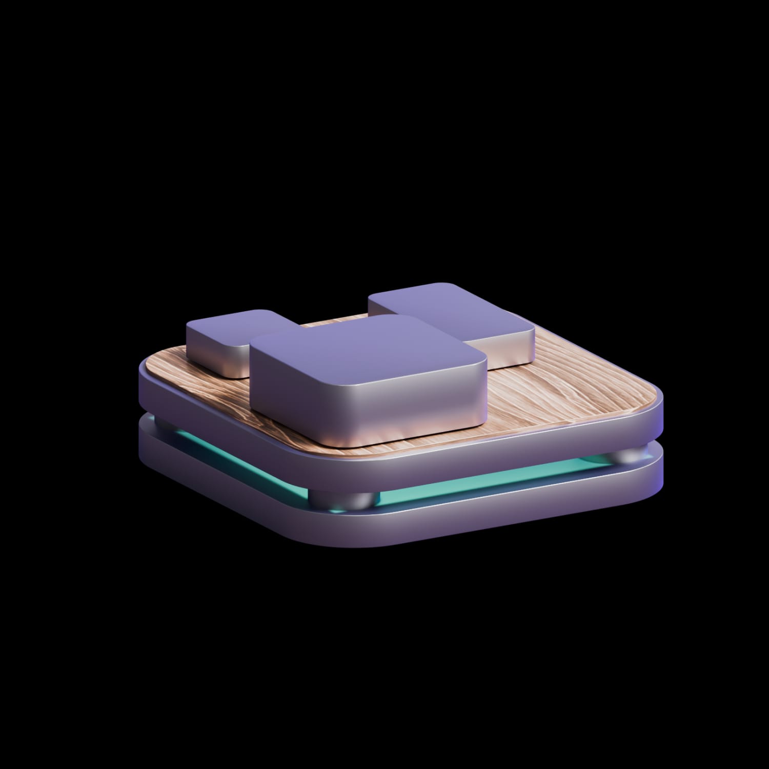 Mutual Vision 3D Illustration